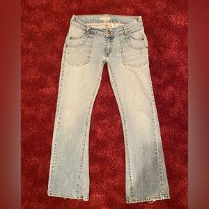 Levi's Classic Blue Bootcut Denim Jeans